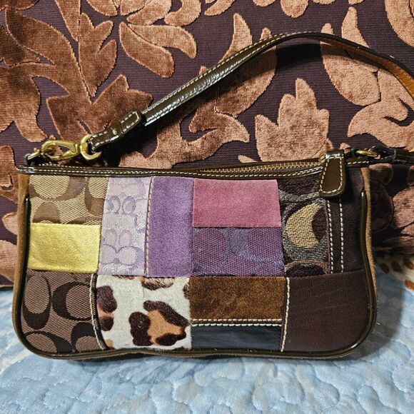 2005 Vintage y2k Coach Holiday Demi Shoulder Bag - Picture 2 of 4